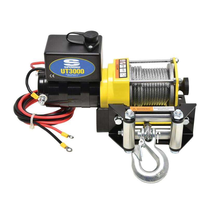Superwinch 3000 LBS 12 VDC 3/16in x 40ft Steel Rope UT3000 Winch 1331200 1331200 Photo - Primary