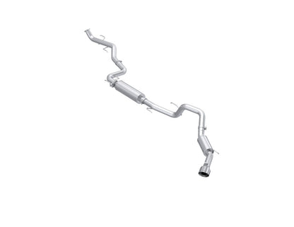 MBRP 2024 Toyota Tacoma Aluminized Steel 3in Cat-Back Single Side Exit S5323AL S5323AL Photo - Primary