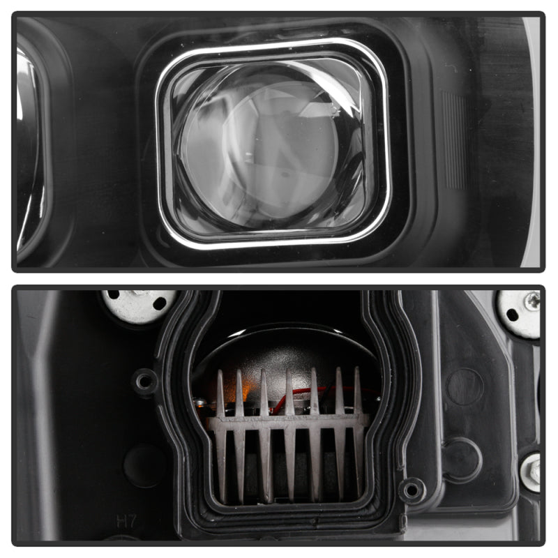 Spyder Chevy Suburban 1500/2500 07-14 Tahoe 07-14 LED Headlights Black PRO-YD-CSUB07V2PL-BK 5087515 5087515 User 2