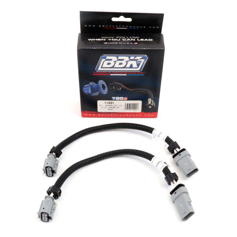 BBK 16-20 GM Camaro 6.2L SS Manual Trans O2 Sensor Wire Harness Extensions (Rear) 11221 11221 Photo - Primary
