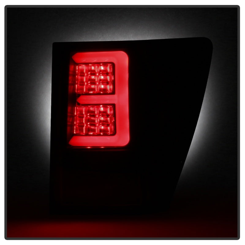 Spyder 07-10 Jeep Grand Cherokee Light Bar LED Tail Lights - Black Smoke ALT-YD-JGC07V2-LB-BSM 5086662 5086662 Photo - Unmounted
