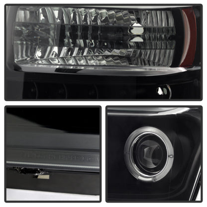 Spyder Ford F250/350 08-10 Projector Headlights LED Halo LED Blk Smke PRO-YD-FS08-HL-BSM 5078490 5078490 User 1