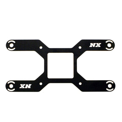 Nitrous Express Carb Plate Solenoid Bracket For 4150 (4 solenoids) 15728D Photo - Primary