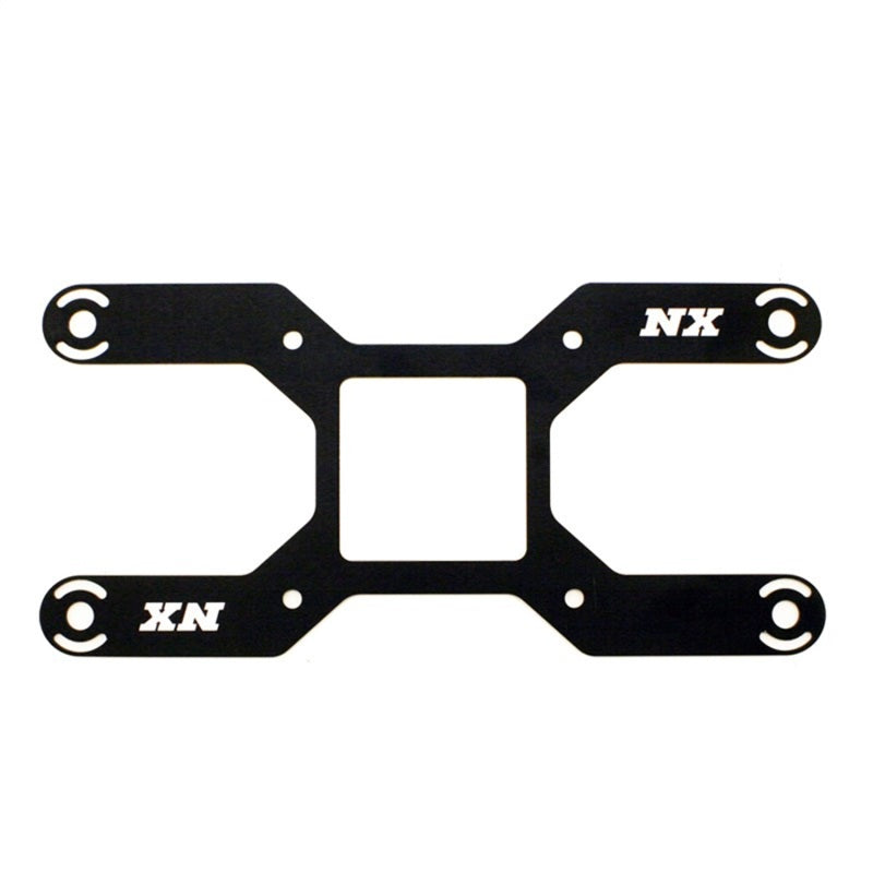 Nitrous Express Carb Plate Solenoid Bracket For 4150 (4 solenoids) 15728D Photo - Primary