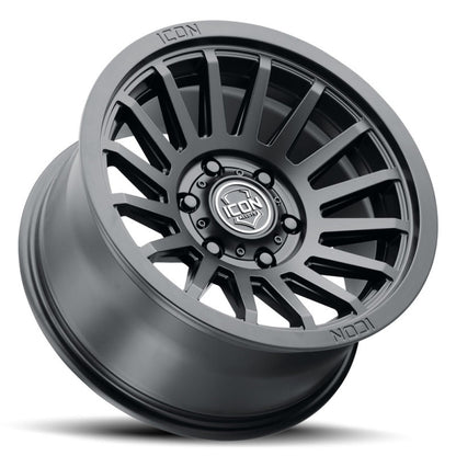 ICON Recon SLX 18x9 6x135 BP 6mm Offset 5.25in BS 87.1mm Hub Bore Satin Black Wheel 3618906352SB 3618906352SB Photo - Unmounted