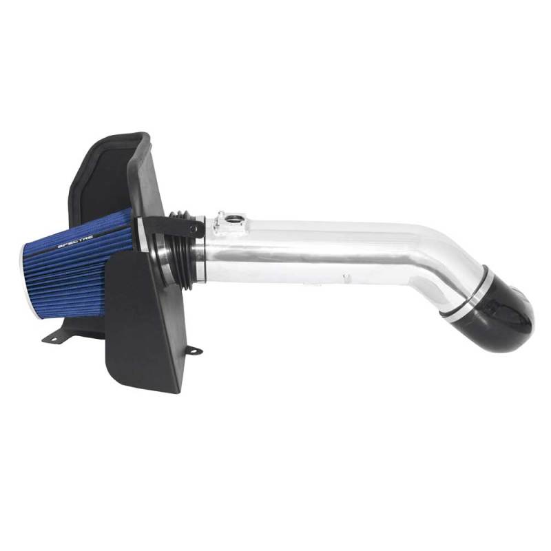 Spectre 09-12 GM Truck V8-4.8/5.3/6.0L F/I Air Intake Kit - Polished w/Blue Filter 9918B 9918B Photo - Primary