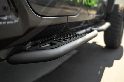 DV8 Offroad 18-23 Jeep Wrangler JL 4 Door Body/Pinch Weld Mounted Step SRJL-08 SRJL-08 Photo - Unmounted