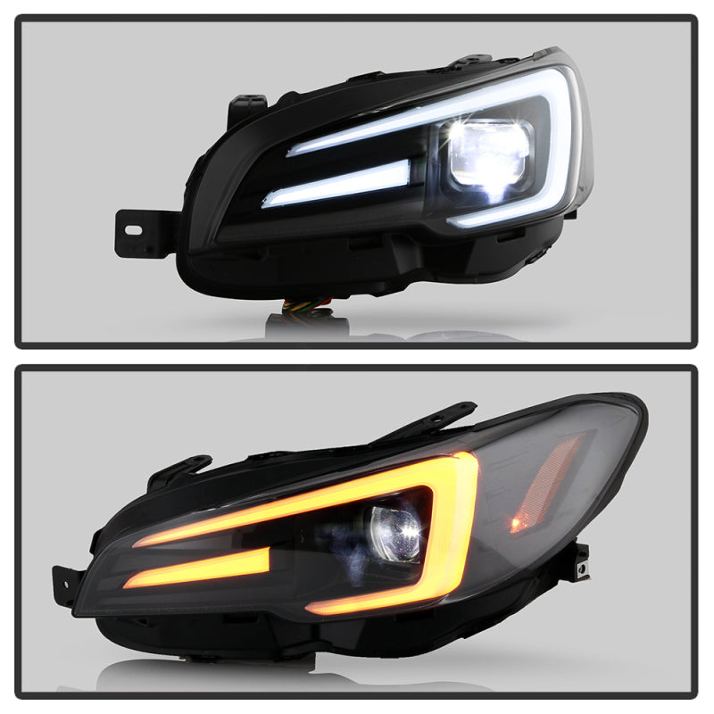 Spyder Subaru Impreza WRX 15-20 LED High-Power LED Headlights-Black PRO-YD-SWRX15LEDAP-SBSEQ-BK 5088109 5088109 User 5