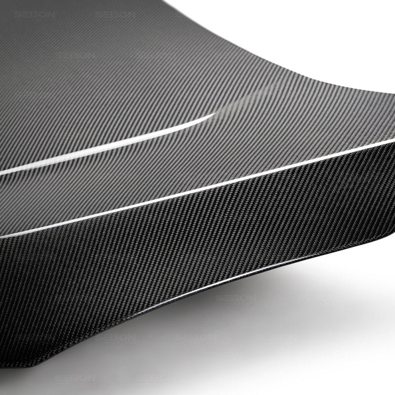 Seibon Carbon Fiber Hood for 2017-2021 Honda Civic Type R HD17HDCVR-CV Photo - Primary