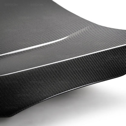 Seibon Carbon Fiber Hood for 2017-2021 Honda Civic Type R HD17HDCVR-CV Photo - Primary