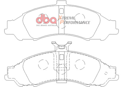 DBA 04 Pontiac GTO XP650 Front Brake Pads DB1331XP DB1331XP Photo - out of package