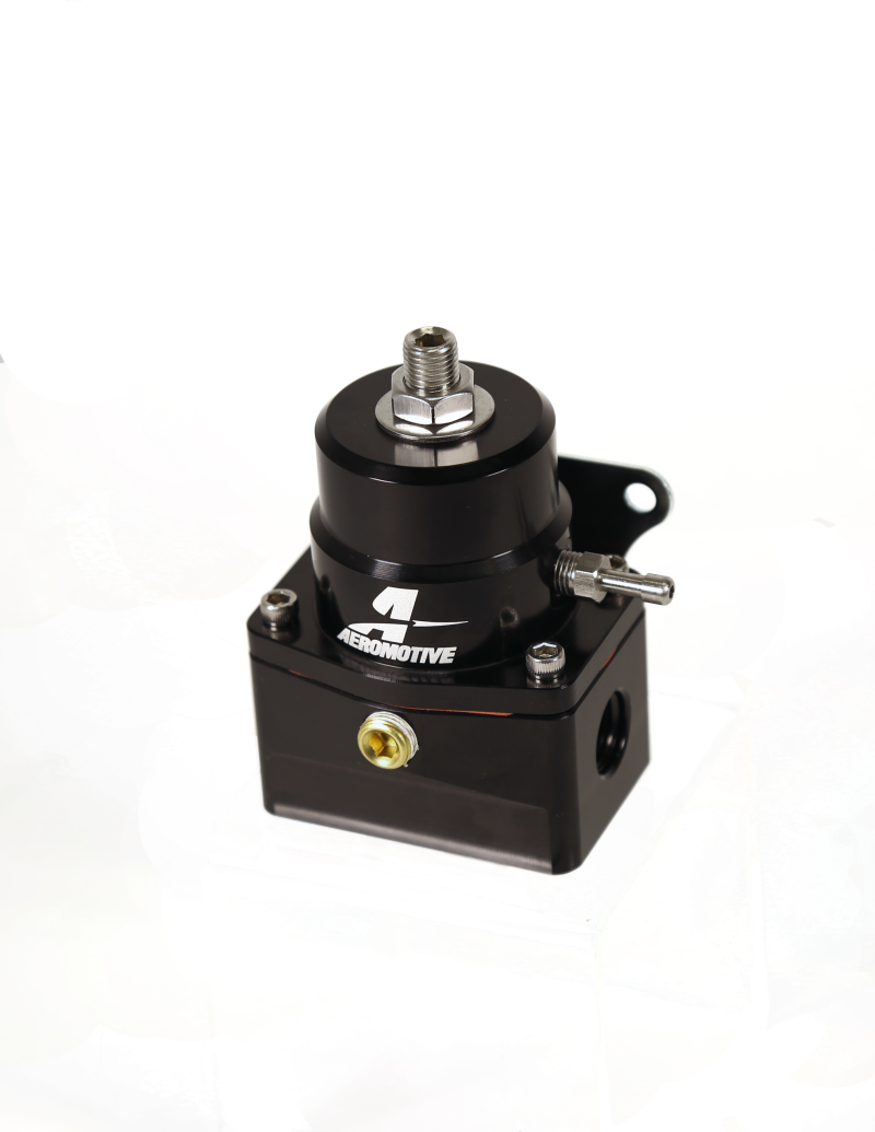 Aeromotive A1000-6 Injected Bypass Adjustable EFI Regulator (2) -6 Inlet/(1) -6 Return - Black 13131 13131 Photo - Primary