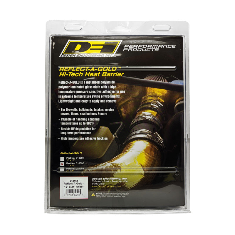 DEI Reflect-A-GOLD 12in x 24in Sheet 10392 10392 Photo - Unmounted