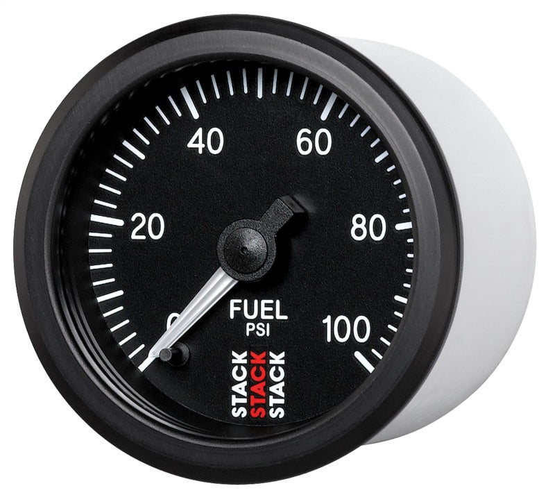 Autometer Stack 52mm 0-100 PSI 1/8in NPTF Male Pro Stepper Motor Fuel Pressure Gauge - Black ST3306 ST3306 User 2
