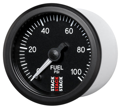 Autometer Stack 52mm 0-100 PSI 1/8in NPTF Male Pro Stepper Motor Fuel Pressure Gauge - Black ST3306 ST3306 User 2