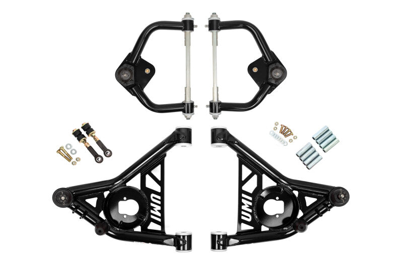 UMI Performance 70-81 GM F-Body Front A-arm Kit Delrin Bushings Tall Ball Joints 265253-1-B 265253-1-B Photo - Primary