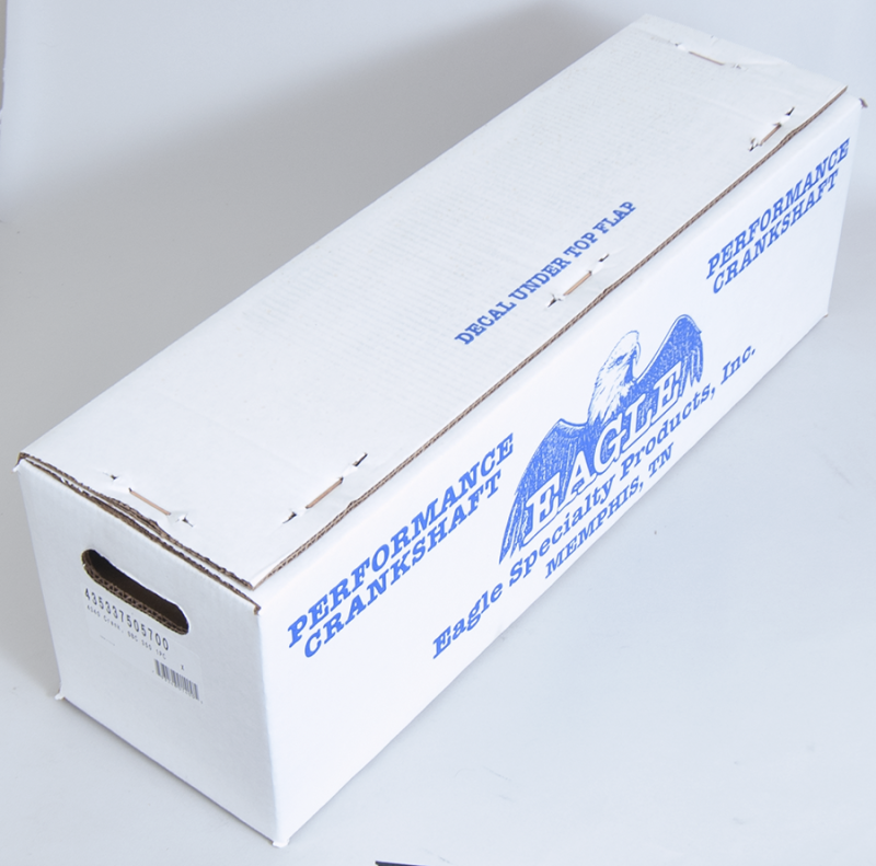 Eagle Chevrolet 350/305 1pc Rear Seal 3.75in Stroke Forged 4340 Steel Crankshaft 435337505700 435337505700 Photo - in package