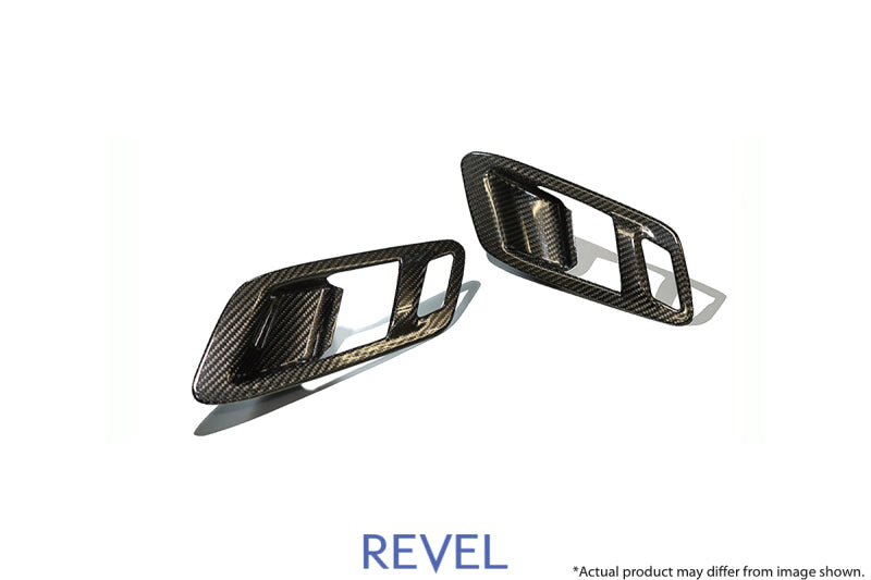 Revel GT Dry Carbon Inner Door Handle Cover 2020 Toyota GR Supra - 2 Pieces 1TR4GT0AT03 1TR4GT0AT03 User 1
