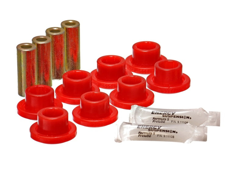 Energy Suspension Control Arm Bushing Set Red Honda Civic Base 1988-1991 16.3111R Photo - Primary