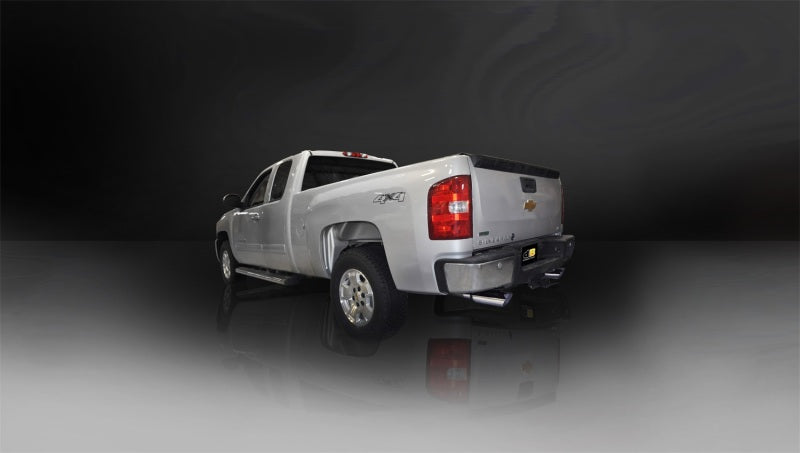 Corsa/dB 11-13 Chevrolet Silverado Crew Cab/Short Bed 1500 6.2L V8 Polished Sport Cat-Back Exhaust 24524 24524 Photo - Mounted