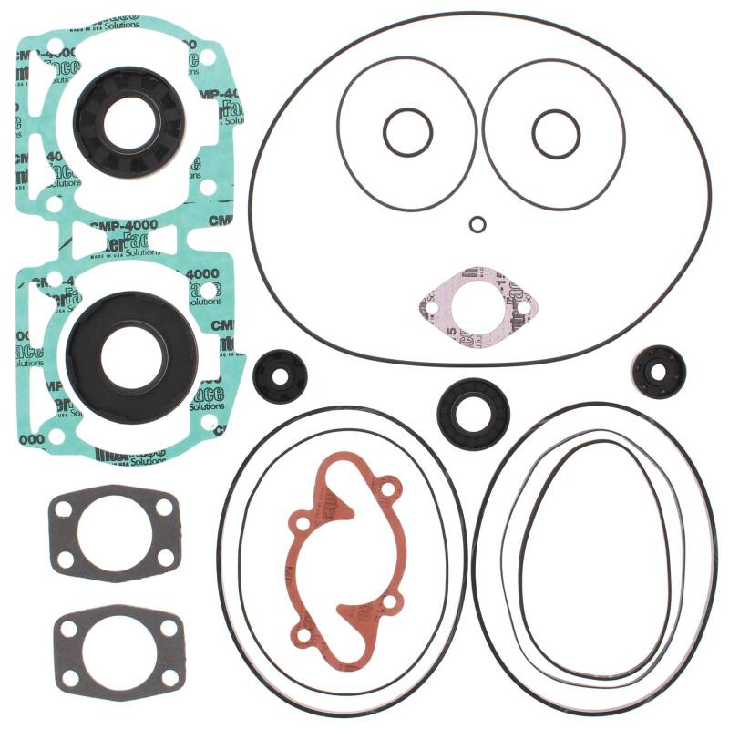 Vertex Pistons Vertex Gaskets 92-93 Ski-Doo Formula MX/XTC/XTCR Complete Gasket Kit w/ Oil Seals 711165E 711165E Photo - Primary