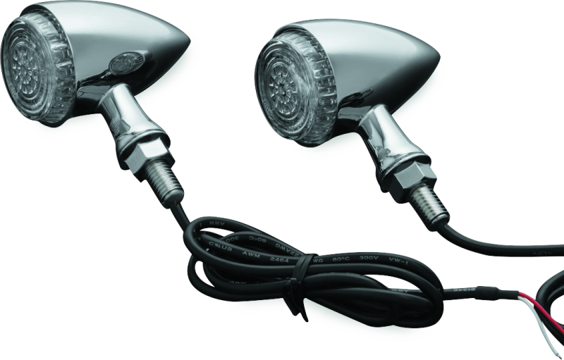 Kuryakyn Torpedo Lights R-T-B Chr 2507 2507 Photo - Primary