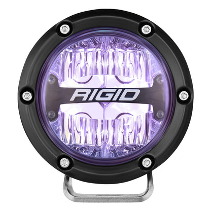 Rigid Industries 360-Series 4in LED Off-Road Drive Beam - RGBW (Pair) 36401 36401 Photo - Unmounted