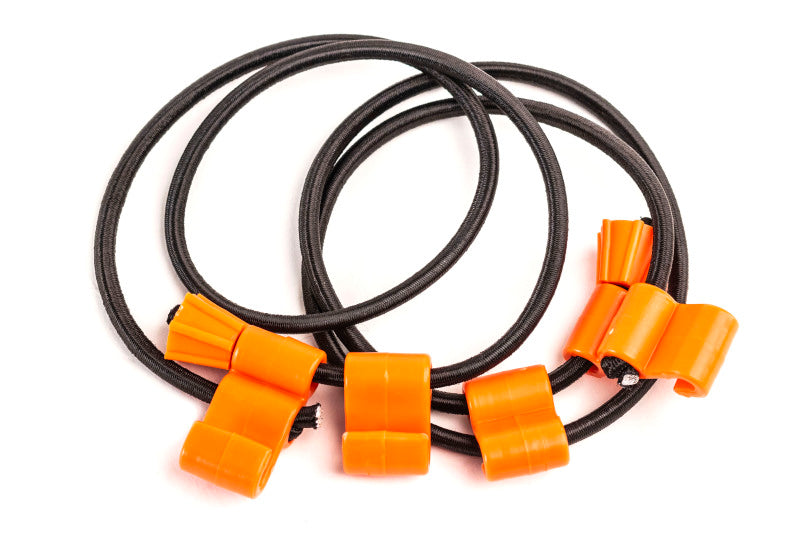 Giant Loop Rubber Boa Straps - Black/Orange RBS17