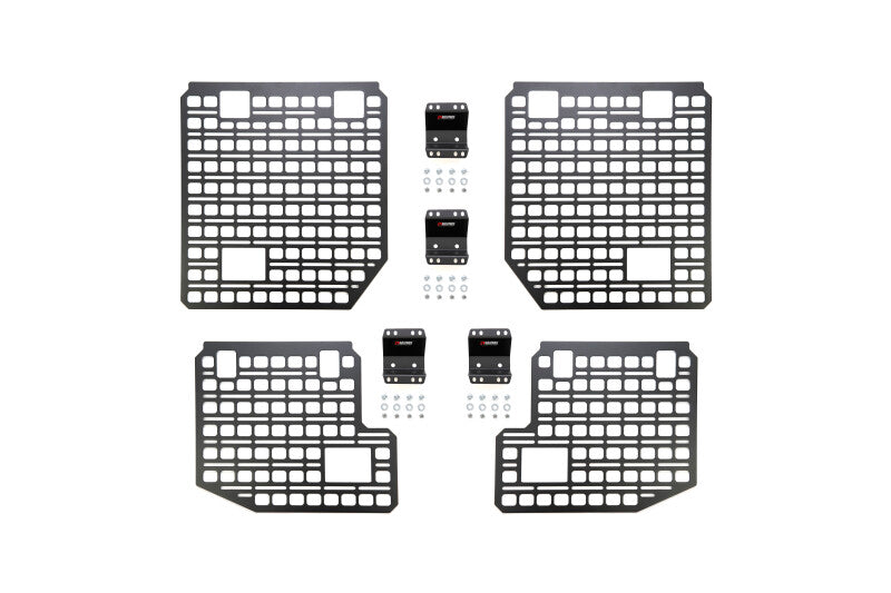 BuiltRight Industries 09-14 Ford F-150 (Incl. Raptor) Full Bedside Rack w/8 CLAMPS - 4pc Set 102022 102022 Photo - Primary
