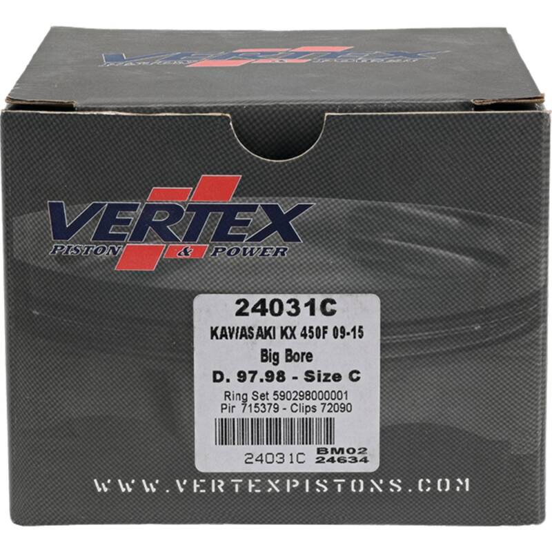 Vertex Pistons Vertex Bb Piston Kit 24031C 24031C Photo - Primary