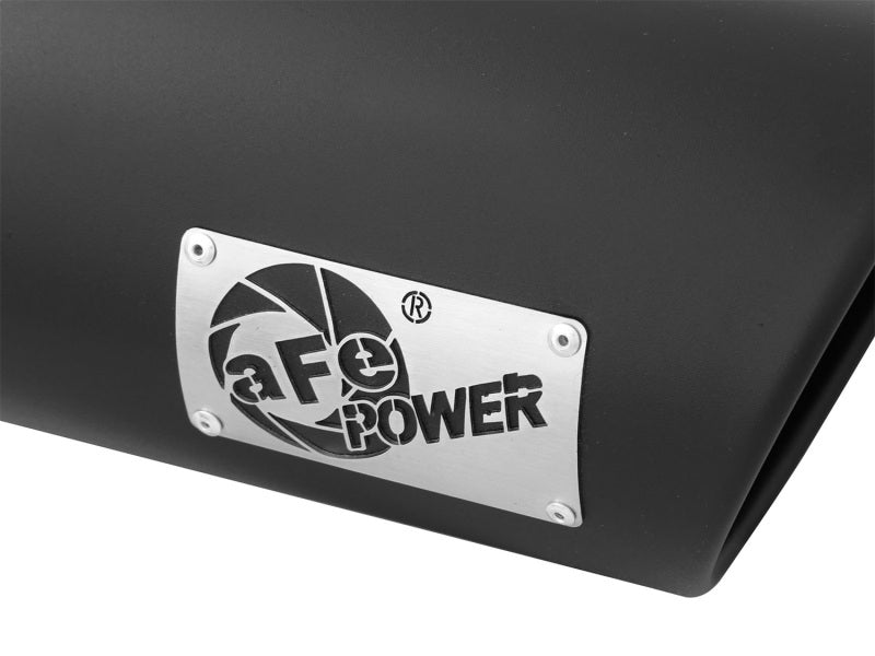aFe MACH Force-Xp 5in 409 Stainless Steel Exhaust Tip: 5" In x 6" Out x 12 49T50601-B12 Photo - Unmounted