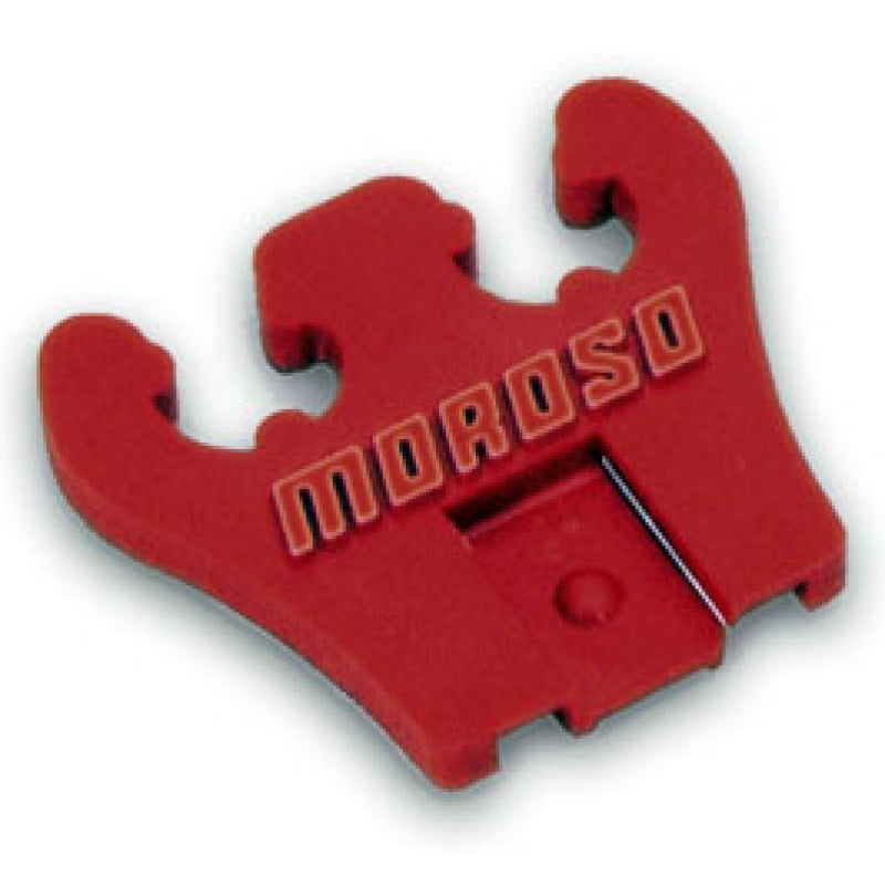 Moroso Spark Plug Wire Accessories Wire Loom; 2-Hole; Red; 7-9mm Universal 97833 Photo - Primary