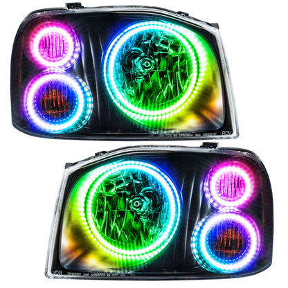 ORACLE Lighting Oracle 01-04 Nissan Frontier SMD HL - Triple Halo - ColorSHIFT w/ Simple Controller 8905-504 8905-504 User 4