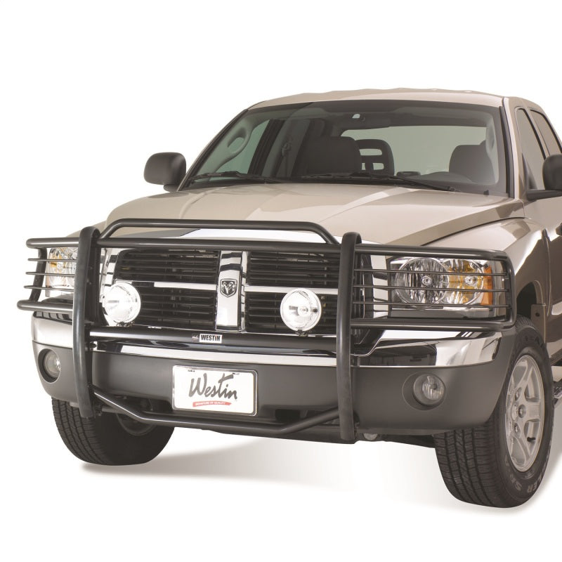 Westin 2005-2011 Dodge Dakota Sportsman Grille Guard - Black 40-1665 40-1665 Photo - Mounted