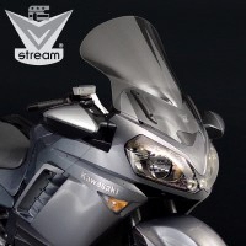 National Cycle 08-14 Kawasaki ZG1400A/B Concours/1400GTR V Stream/ Wave Mid/Std. Windshield-Clear N20102 N20102 User 1