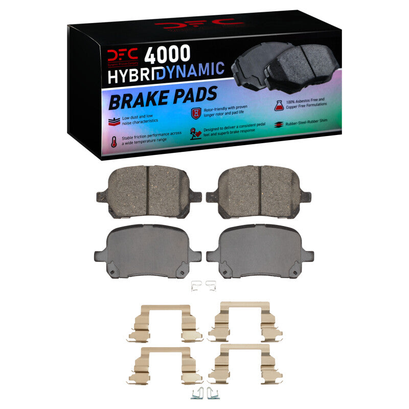 DFC DFC 4000 HybriDynamic Brake Pads Brakes, Rotors & Pads Brake Pads - OE main image