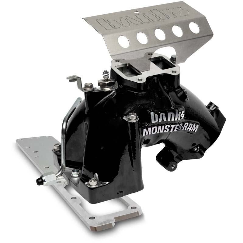 Banks Power 2007.5-2012 Ram 6.7L Monster-Ram Intake System Gen-2 w/Fuel Line - Black w/Heater System 42797-B 42797-B Photo - Primary