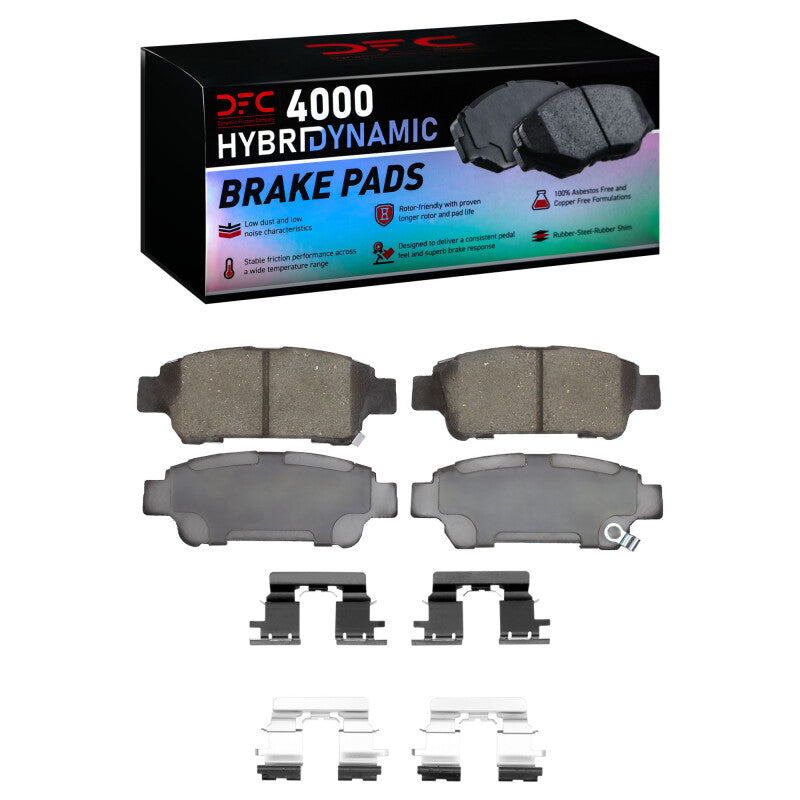 DFC DFC 4000 HybriDynamic Brake Pads Brakes, Rotors & Pads Brake Pads - OE main image