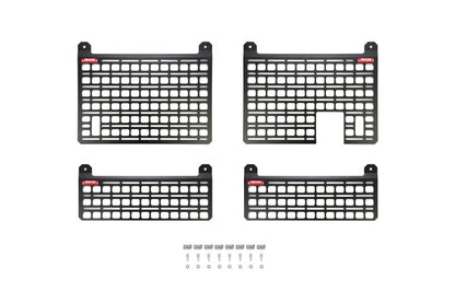 BuiltRight Industries 2020+ Jeep Gladiator Full Bedside Rack - 4pc Set 102114 102114 Photo - Primary