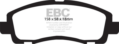 EBC Disc Brake Pad Set DP41753R Photo - Primary