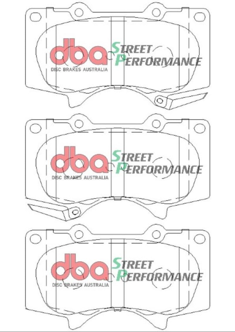 DBA 11-16 Toyota FJ Cruiser (GSJ15R) SP Performance Front Brake Pads DB1482SP DB1482SP Photo - out of package