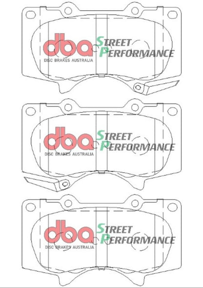 DBA 11-16 Toyota FJ Cruiser (GSJ15R) SP Performance Front Brake Pads DB1482SP DB1482SP Photo - out of package