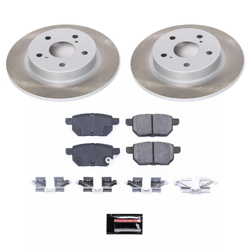 PowerStop Power Stop 11-16 Scion tC Rear Semi-Coated Rotor Kit SC6097 SC6097 Photo - Primary