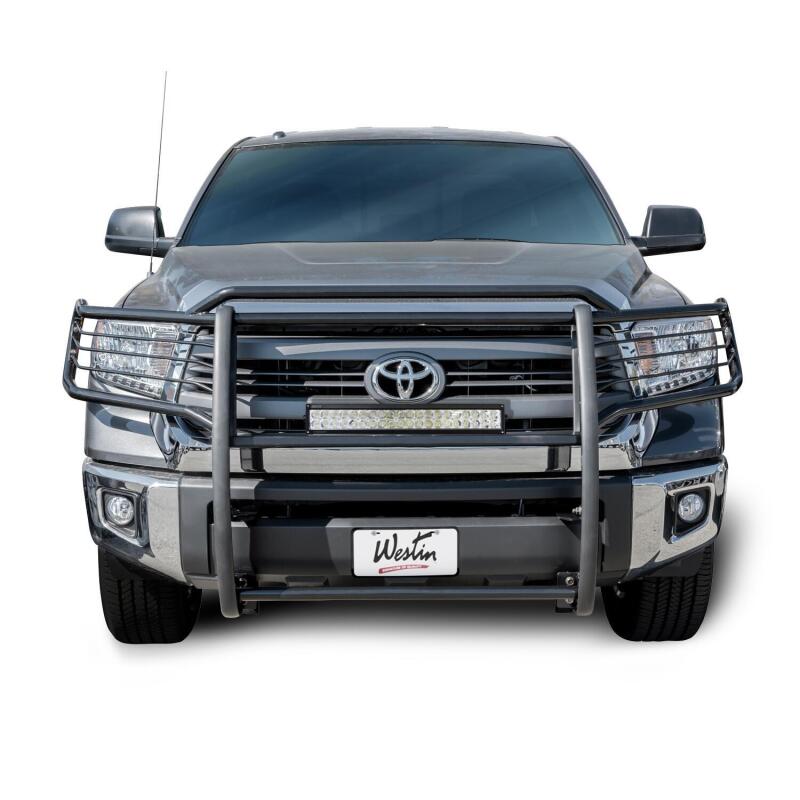 Westin 2014-2018 Toyota Tundra Sportsman Grille Guard - Black 40-3705 40-3705 Photo - Mounted