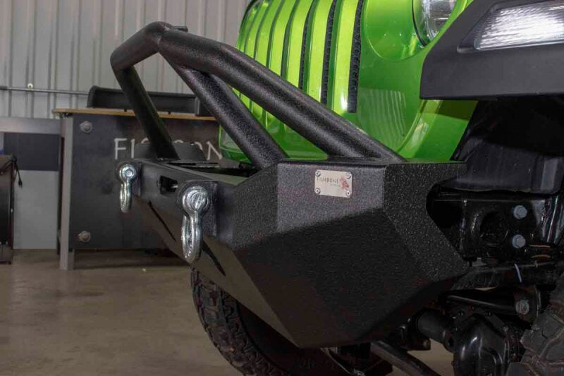 Fishbone Offroad 2018+ Jeep Wrangler JL Mid-Width Winch Front Bumper FB22088 FB22088 Photo - lifestyle view