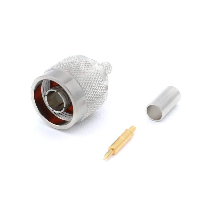 Rugged Radios N-TYPE Male Antenna Connector RG58 NTYPE-CONN-M NTYPE-CONN-M Photo - Primary