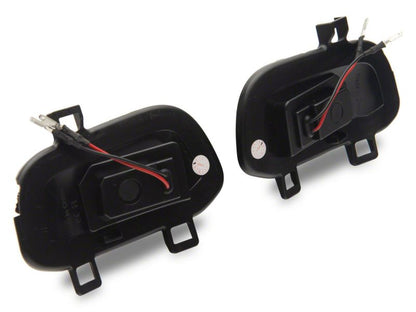 Raxiom 19-23 Chevrolet Silverado/GMC Sierra 1500 Axial Series LED Mirror Lights- Smoked S136548 S136548 Photo - Close Up