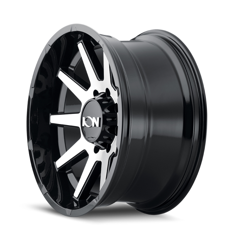 ION Wheels ION Type 143 20x9 / 5x139.7 BP / 18mm Offset / 108mm Hub Black/Machined Wheel 143-2985BM18 143-2985BM18 Photo - Primary