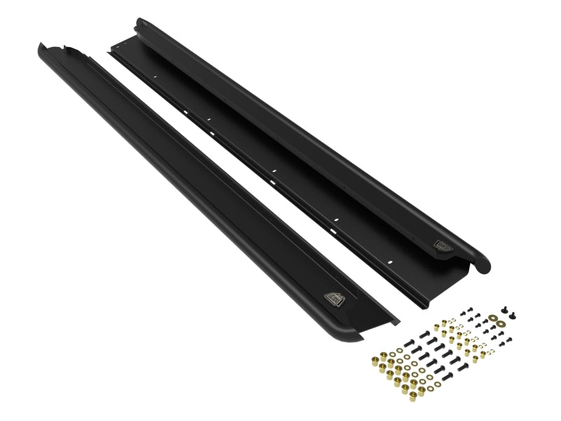 aFe POWER 10-14 Subaru Outback H4 2.5L / H6 3.6L Terra Guard Trail Slider Step - Black 79-27001 79-27001 Photo - Primary