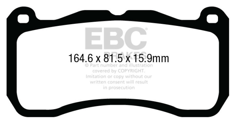 EBC Disc Brake Pad Set DP43013R Photo - Primary
